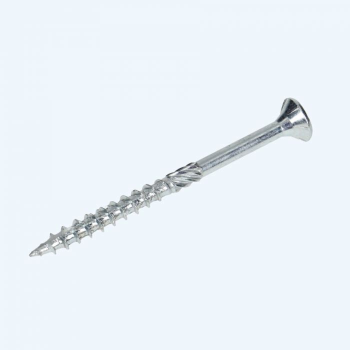 100 stuks spaanplaatschroef 5,0 x 90 mm / PZ2 / deeldraad