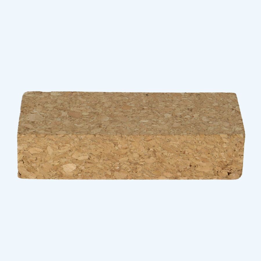 Schleifkork rechteckig 2,5 x 11,5 x 6 cm