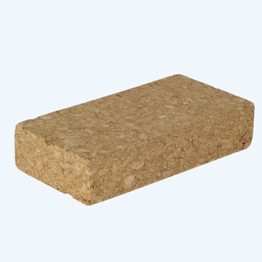 Schleifkork rechteckig 2,5 x 11,5 x 6 cm