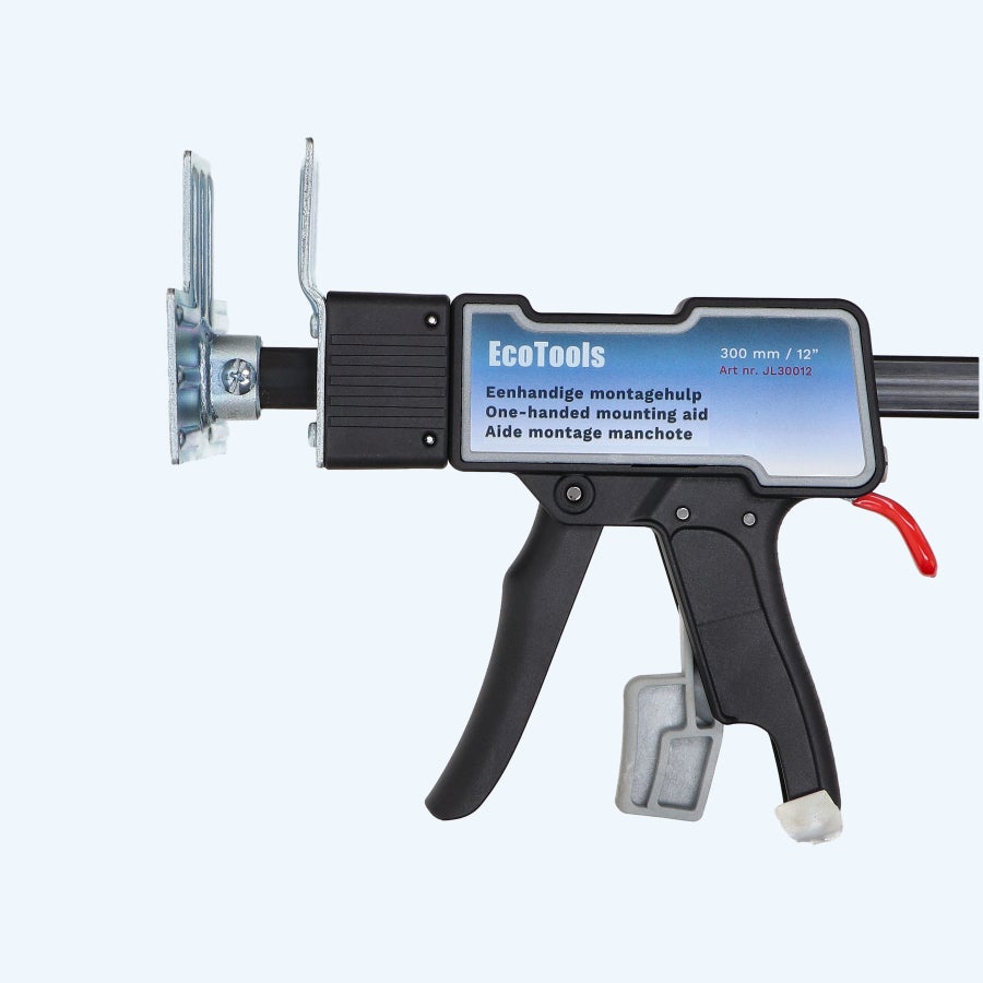 Eenhandige montageklem 300 mm tot 120 kg