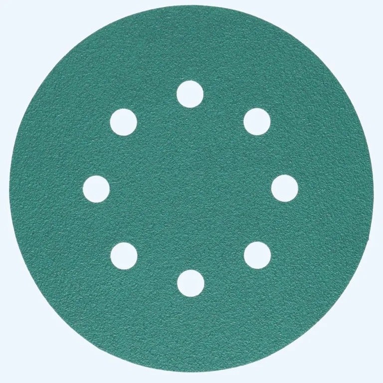 50 St Topline Klett-Schleifscheibe 125 mm, 8 Staublöcher K2000