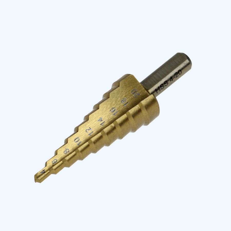 Stufenbohrer HSS 4-20 mm (gerade Schneidkanten) Eco-line