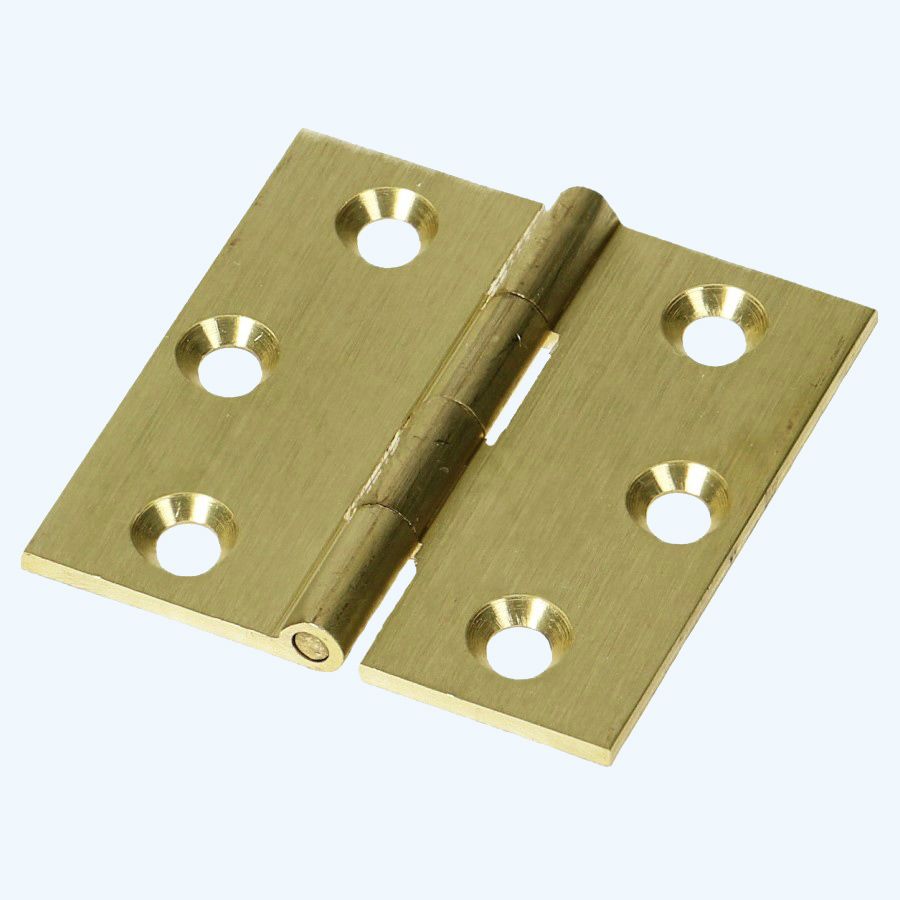 Schmales Scharnier Messing 35 x 40 mm