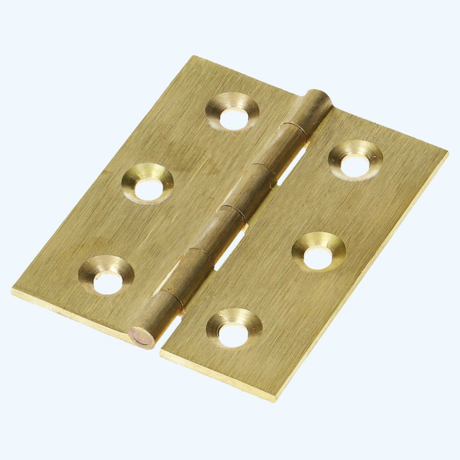 Schmales Scharnier Messing 40 x 50 mm