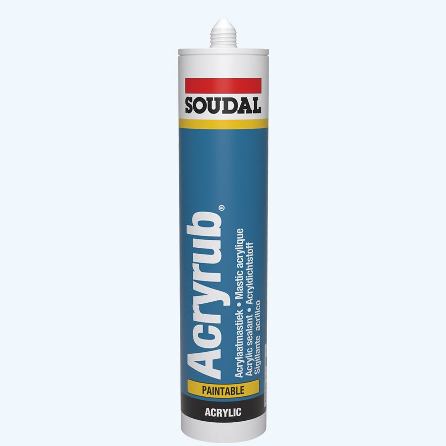 Soudal Acryrub 310 ml (schwarz) Soudal Acryrub 310 ml (schwarz)