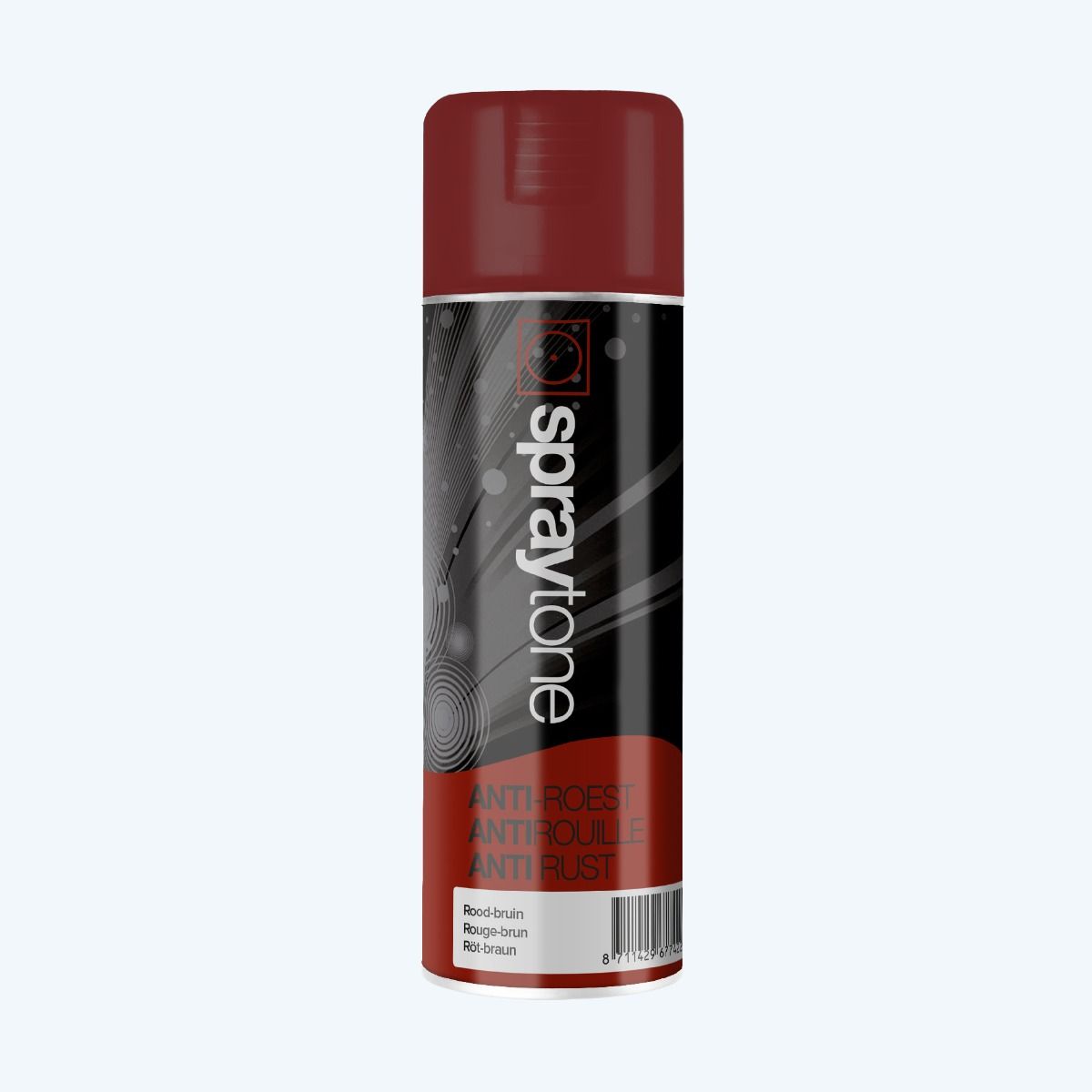 SPRAYTONE Grondverf anti-roest rood/bruin 400 ml