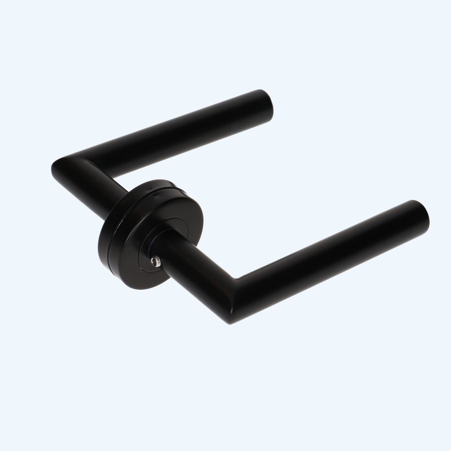 Zwarte RVS deurkruk Oslo