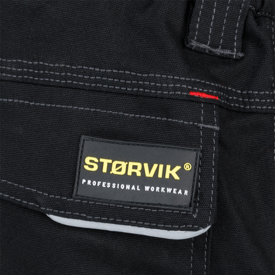 Storvik stretch werkbroek Tim zwart (maat XS)