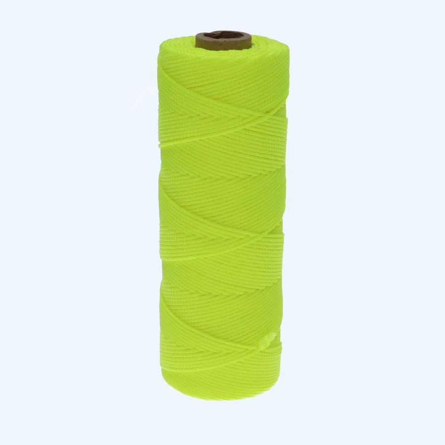 200 meter metselkoord nylon 1,0 mm geel