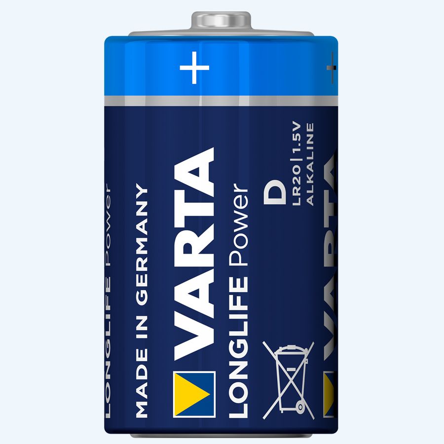 Varta Longlife Power D Batterien (2 Stück)