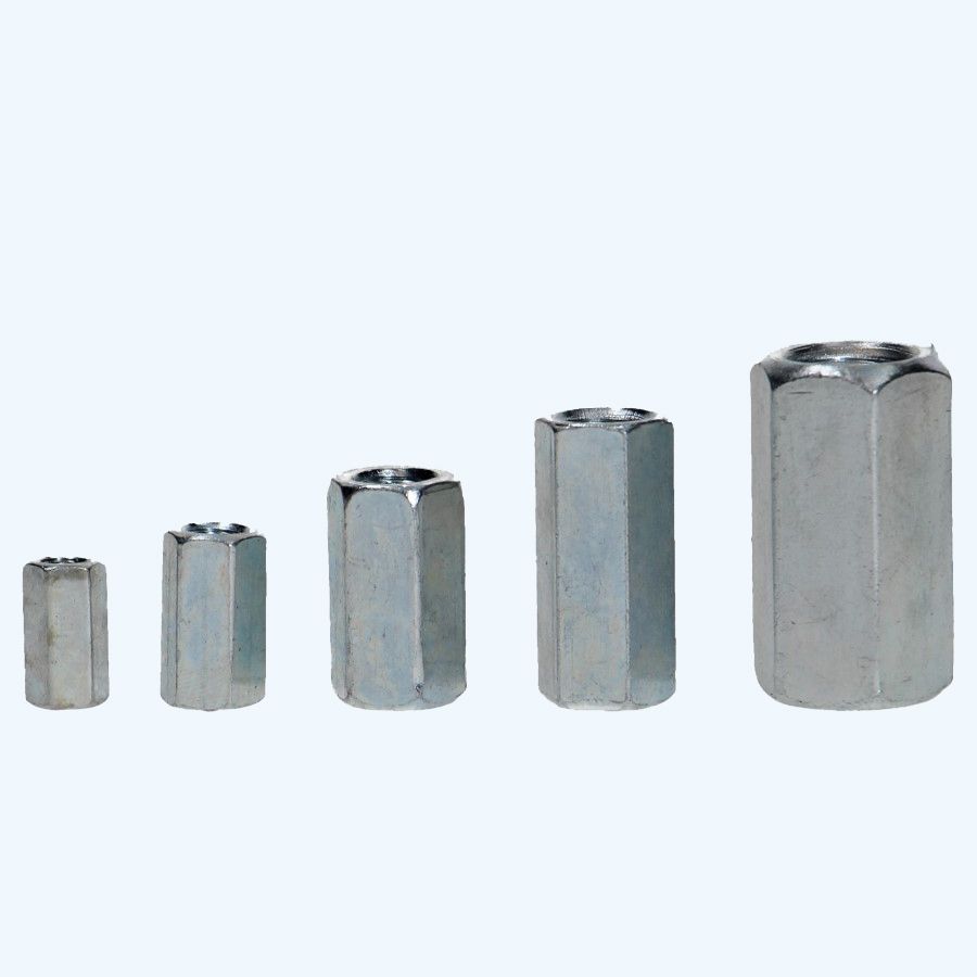 100 Stk. Sechskant-Verbindungs-Muttern M8