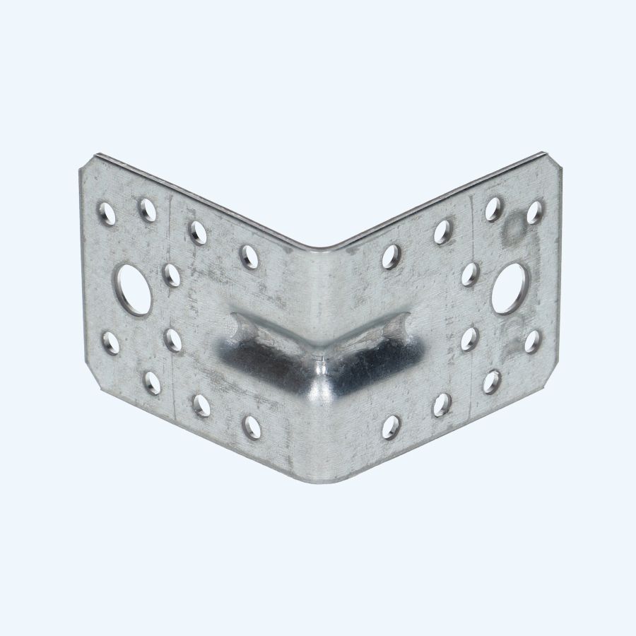 Hoekanker met ril 70 x 70 mm