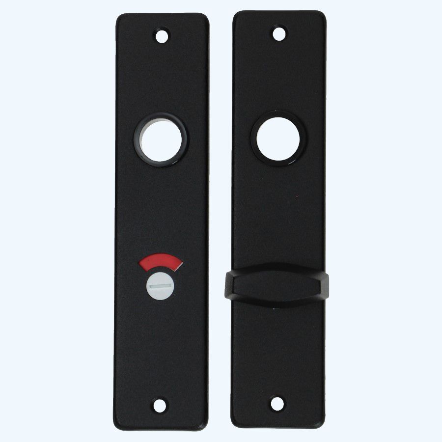 Kurzschild für WC-Badschloss PC 63 schwarz