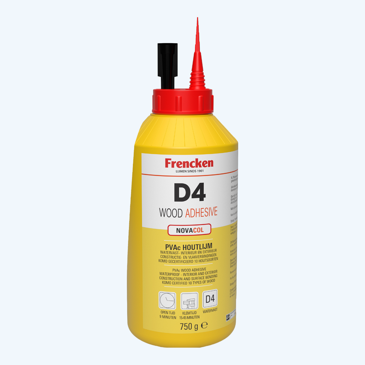 Frencken Holzleim Nova Col D4 1K 750 g