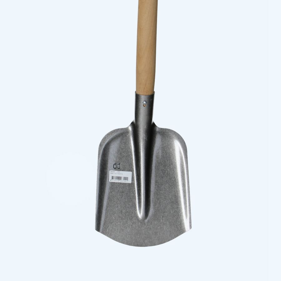 Zandschaufel und Betonschaufel gebogener Stiel 110 cm