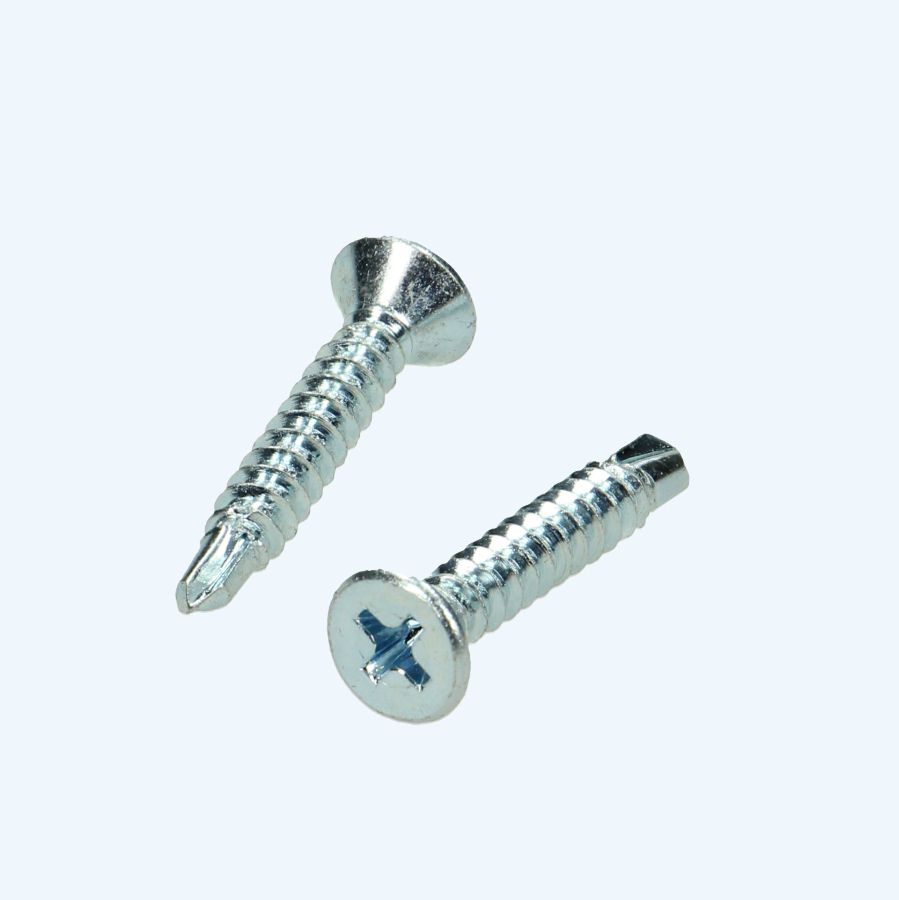 200 Stück selbstbohrende Blechschrauben Senkkopf 3,5 x 19 mm