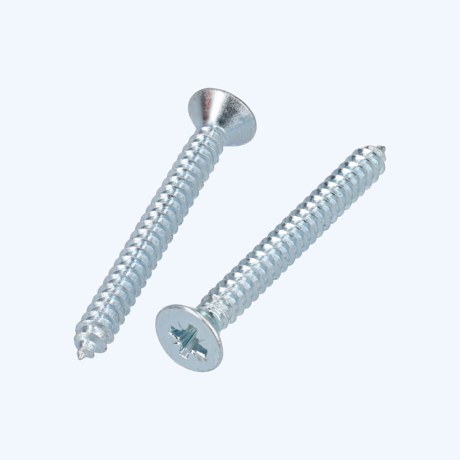 200 Stück Blechschraube verzinkt Senkkopf 4,8 x 45 mm 200 Stück Blechschraube verzinkt Senkkopf 4,8 x 45 mm