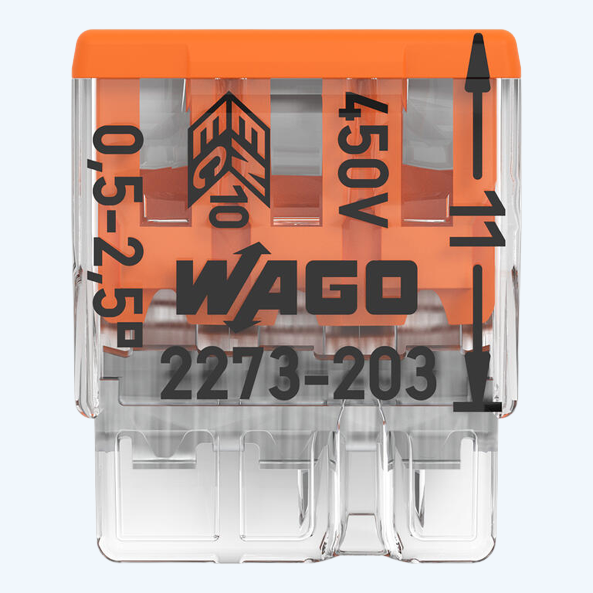WAGO-Lötklemme COMPACT, 3-fach, 2,5 mm² (100 Stück) WAGO-Lötklemme COMPACT, 3-fach, 2,5 mm² (100 Stück)