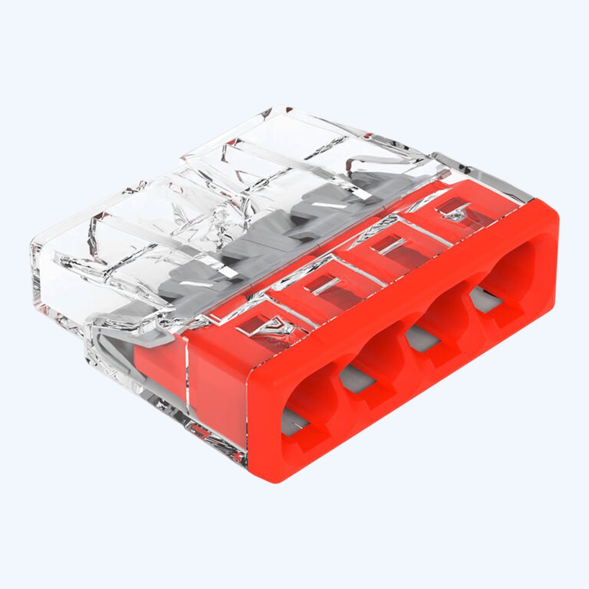 WAGO-Lötklemme COMPACT, 4-fach, 2,5 mm² (100 Stück) WAGO-Lötklemme COMPACT, 4-fach, 2,5 mm² (100 Stück)
