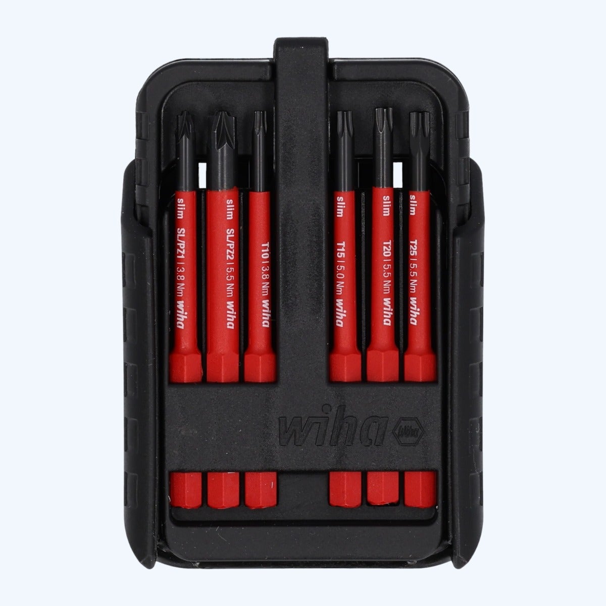 Wiha Bit-Set SlimBit VDE, sortiert, 13-teilig Wiha Bit-Set SlimBit VDE, sortiert, 13-teilig