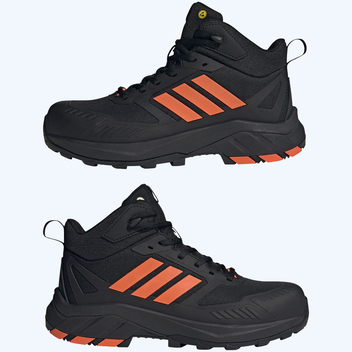 Adidas Gradix Mid S3S Schwarz/Orange M 39 Adidas Gradix Mid S3S Schwarz/Orange M 39
