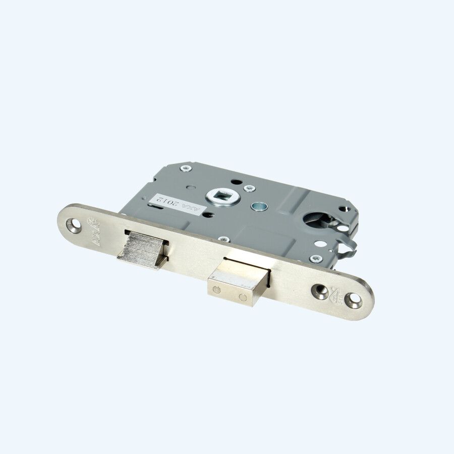 AXA Sicherheitseinsteckschloss Tag-Nacht PC55 SKG** Edelstahl (Rundstulp) AXA Sicherheitseinsteckschloss Tag-Nacht PC55 SKG** Edelstahl (Rundstulp)