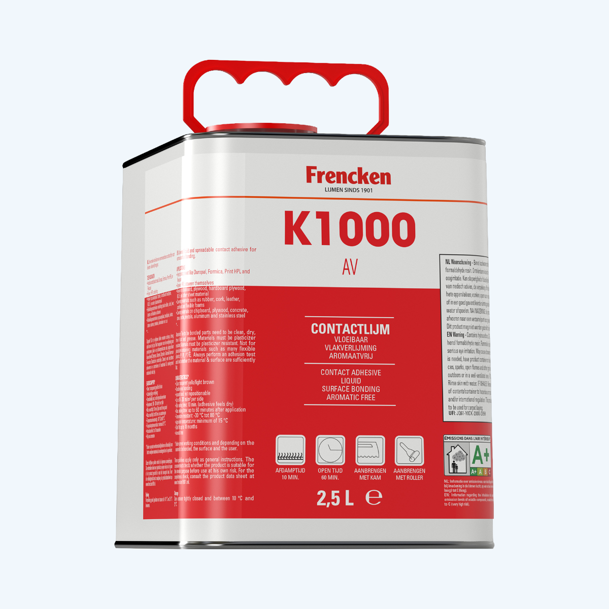Frencken Kontaktkleber K1000 aromatenfrei 2,5 l Frencken Kontaktkleber K1000 aromatenfrei 2,5 l