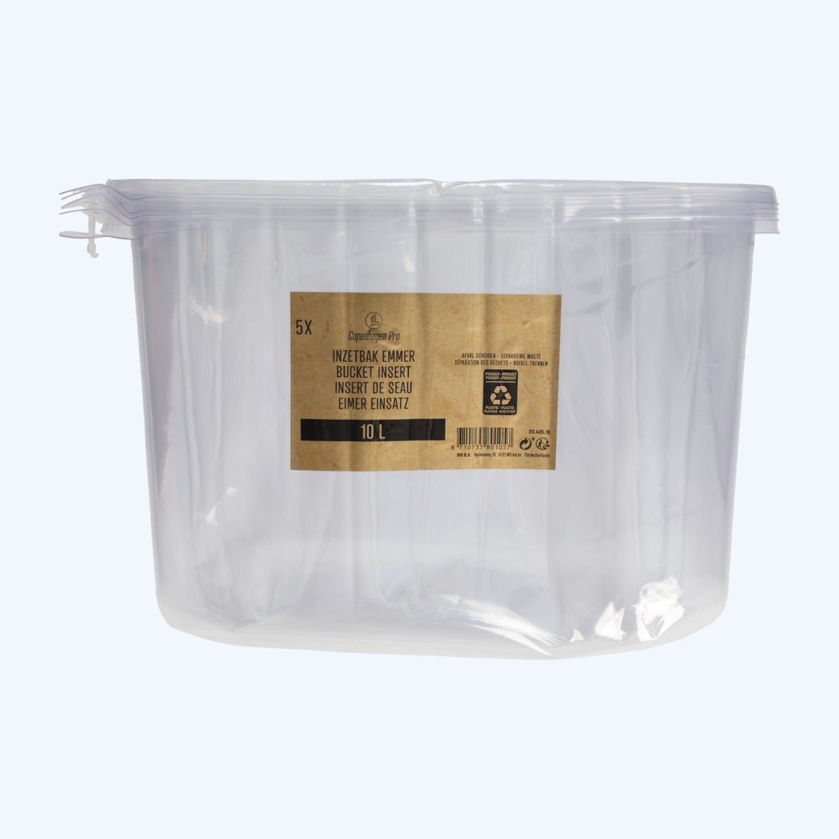 Copenhagen Pro inzetbak tbv. emmer 10 liter (5 stuks) Copenhagen Pro inzetbak tbv. emmer 10 liter (5 stuks)