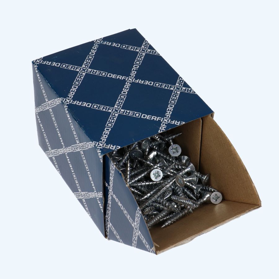 200 stuks spaanplaatschroef 5,0 x 70 mm / PZ2 / deeldraad 200 stuks spaanplaatschroef 5,0 x 70 mm / PZ2 / deeldraad