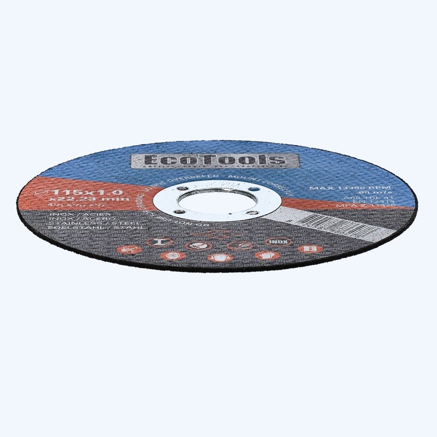 Trennscheibe für INOX 115 x 1,0 x 22,23 mm (EcoTools) Trennscheibe für INOX 115 x 1,0 x 22,23 mm (EcoTools)
