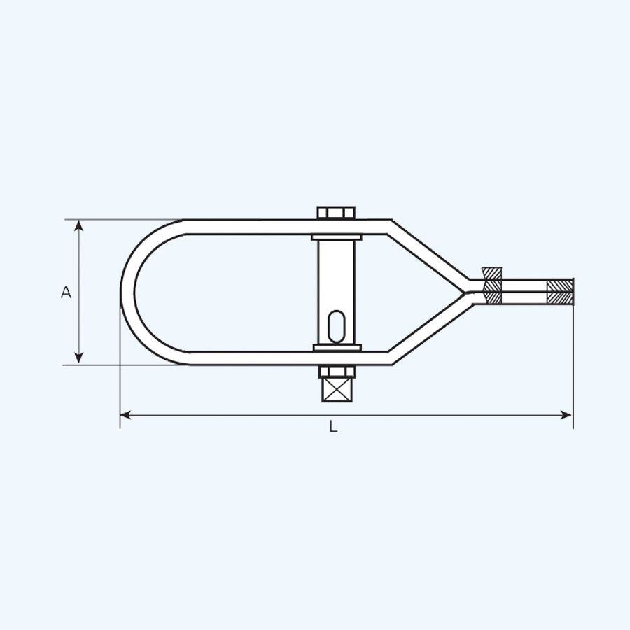 Drahtspanner Nr. 3 100 mm grün beschichtet Drahtspanner Nr. 3 100 mm grün beschichtet