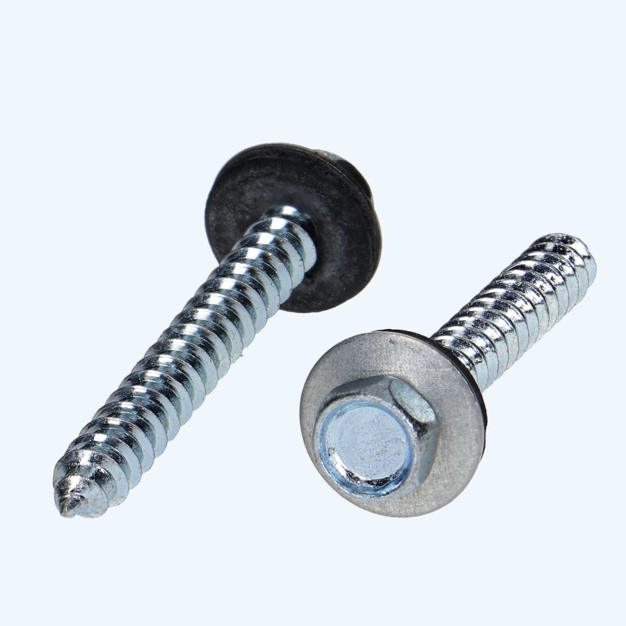 Dakschroef type A 6,5 x 50 mm met 16 mm ring Dakschroef type A 6,5 x 50 mm met 16 mm ring