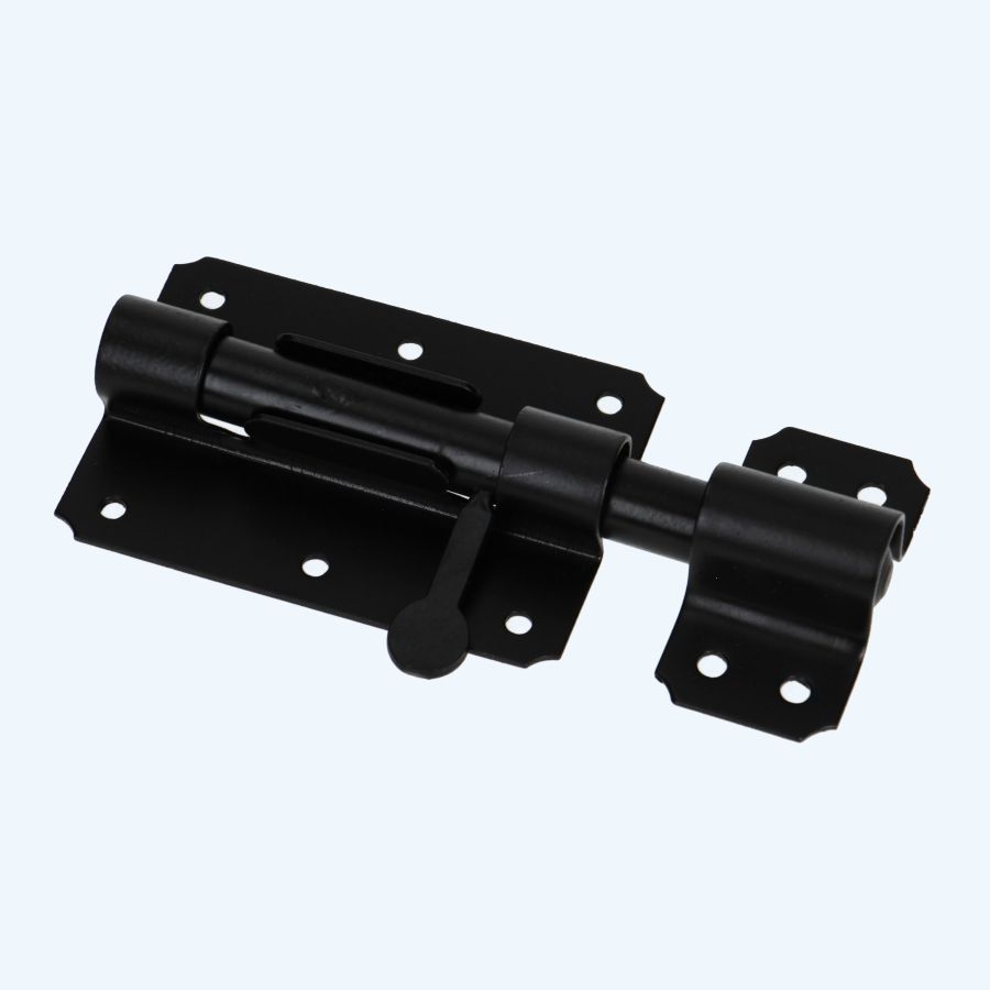 Plattenriegel 100 mm schwarz Plattenriegel 100 mm schwarz