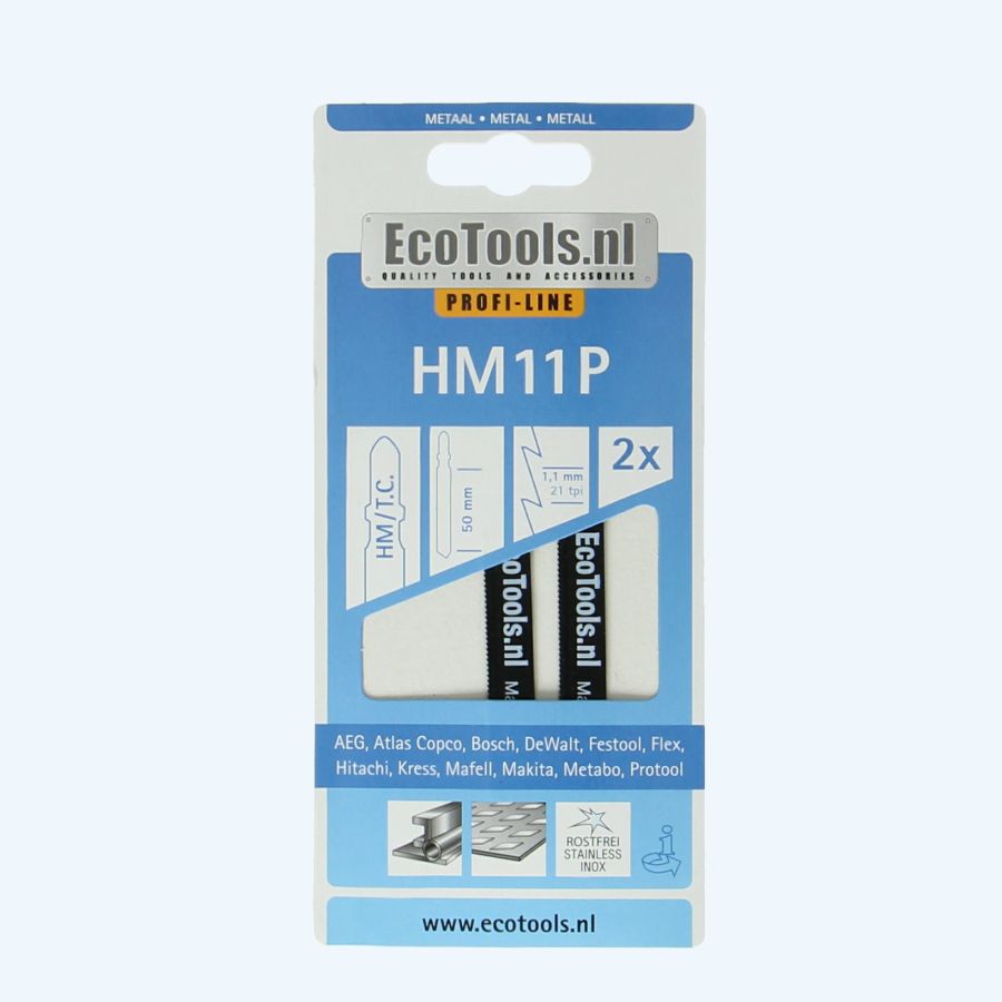 2 Stk. Stichsägeblätter für Edelstahl Typ HM11P (Prof-line) 2 Stk. Stichsägeblätter für Edelstahl Typ HM11P (Prof-line)