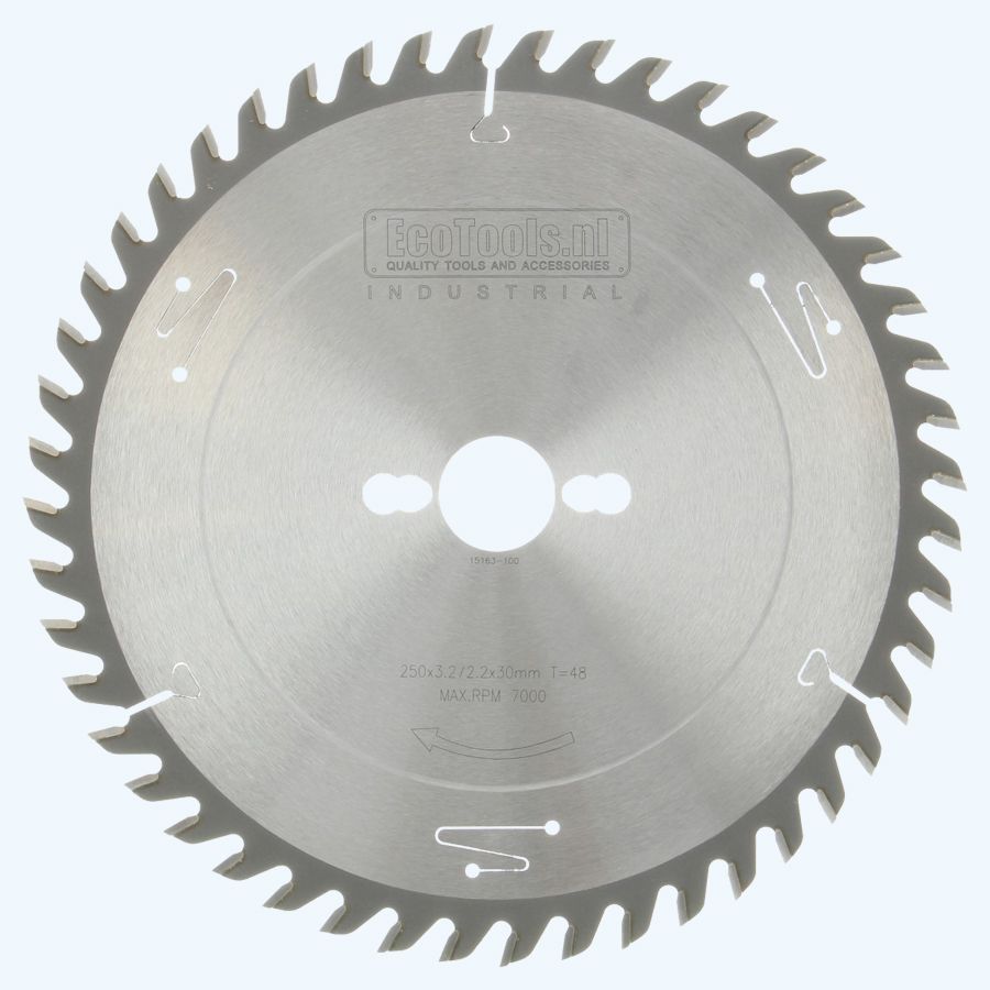 HM-zaagblad Industrial 250 x 30 mm T=48 HM-zaagblad Industrial 250 x 30 mm T=48