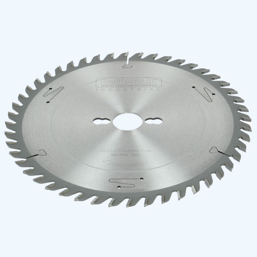 HM-zaagblad Industrial 250 x 30 mm T=48 HM-zaagblad Industrial 250 x 30 mm T=48