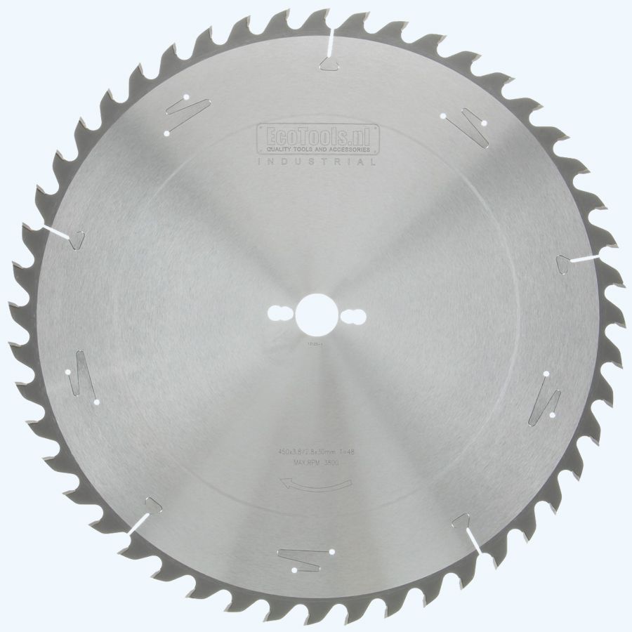 HM-zaagblad Industrial 450 x 30 mm T=48 HM-zaagblad Industrial 450 x 30 mm T=48