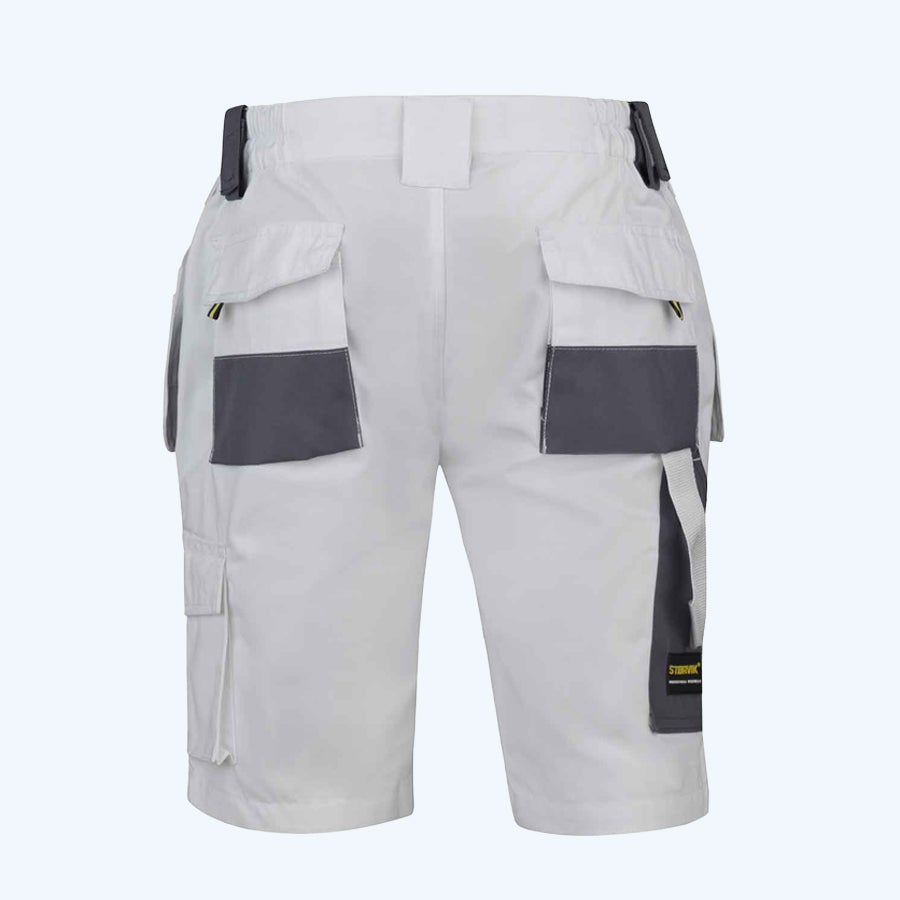 Job Short werkbroek wit Job Short werkbroek wit