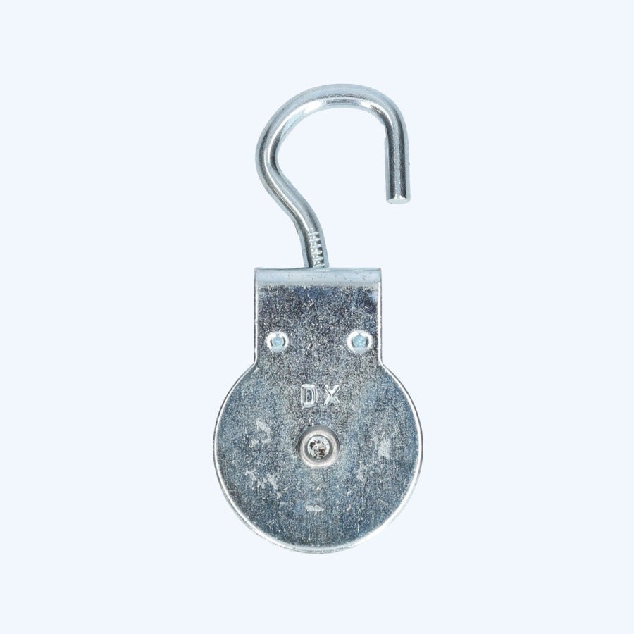 Katrol draaibare haak 50 mm verzinkt Katrol draaibare haak 50 mm verzinkt