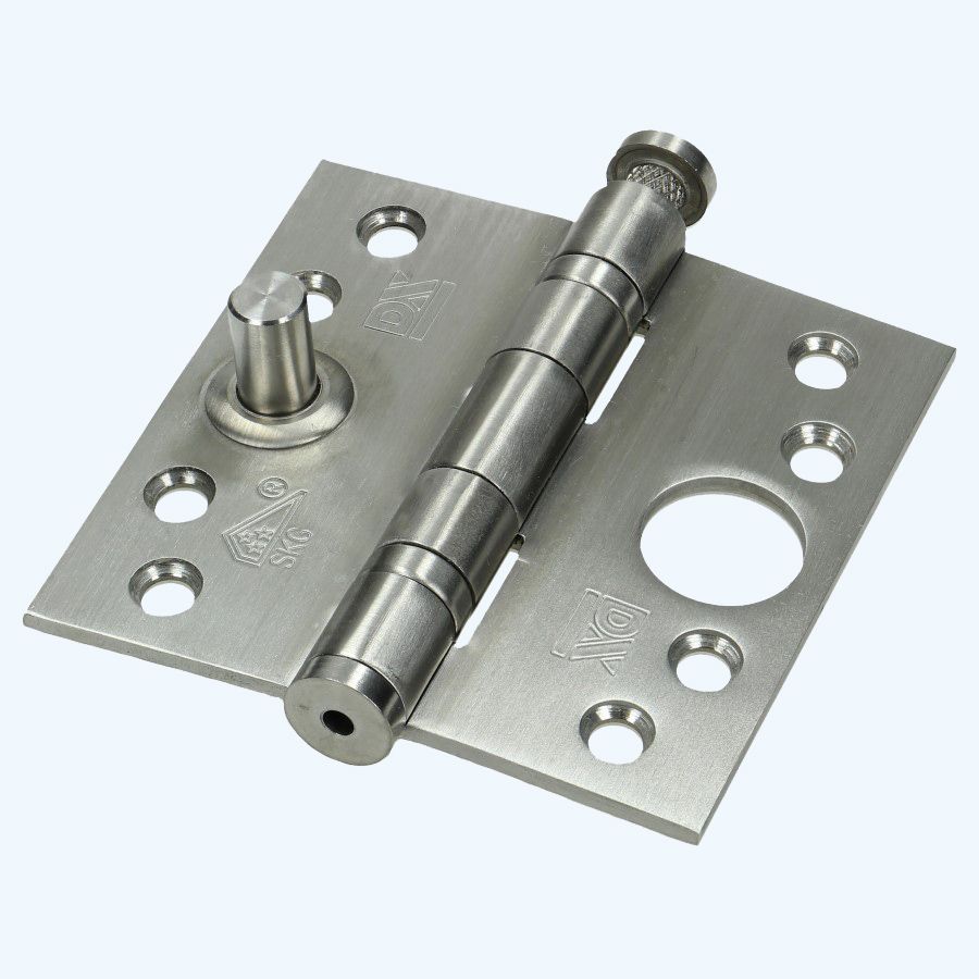 Dulimex Kugellagerscharnier rechte Ecken, SKG, Edelstahl 89 x 89 mm Dulimex Kugellagerscharnier rechte Ecken, SKG, Edelstahl 89 x 89 mm