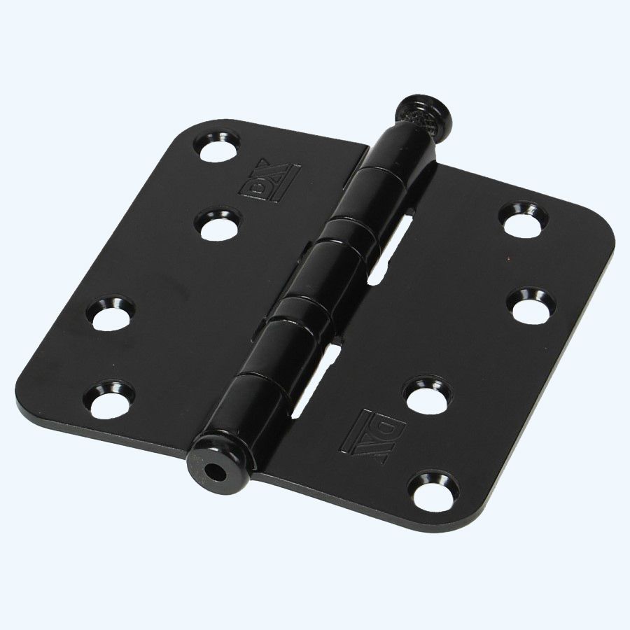 Dulimex Kugellagerscharnier runde Ecken, Edelstahl Schwarz 89 x 89 mm Dulimex Kugellagerscharnier runde Ecken, Edelstahl Schwarz 89 x 89 mm