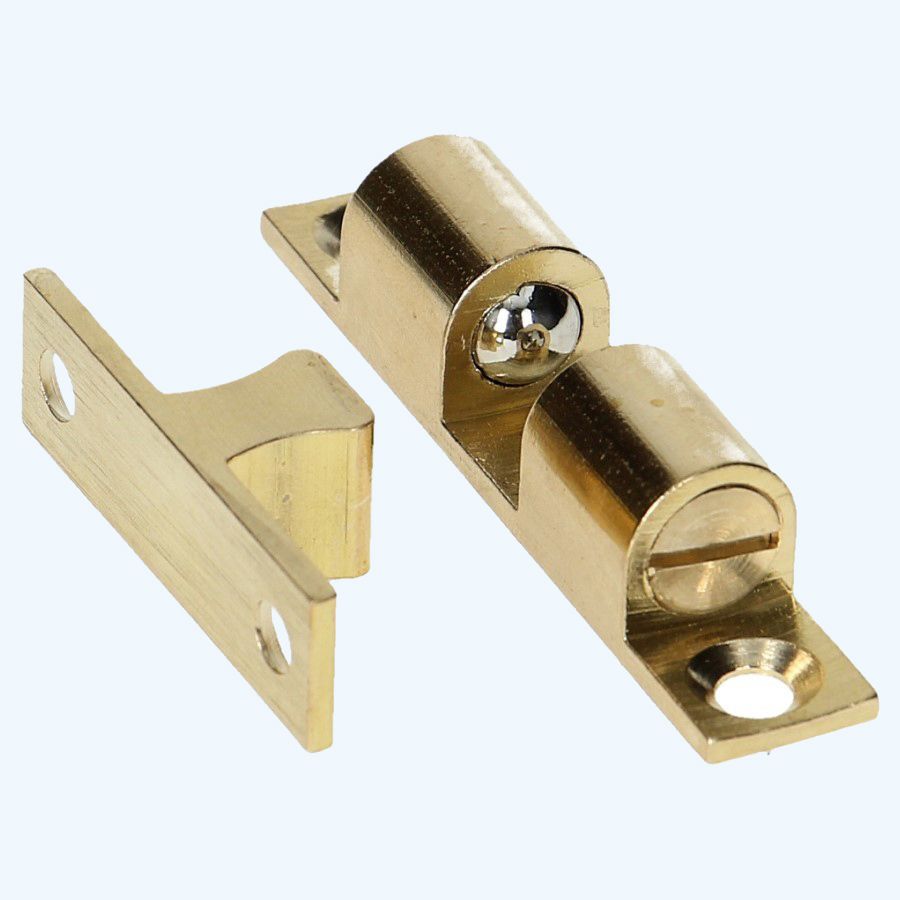 Kugelschnappschloss Messing 50x9 mm Kugelschnappschloss Messing 50x9 mm