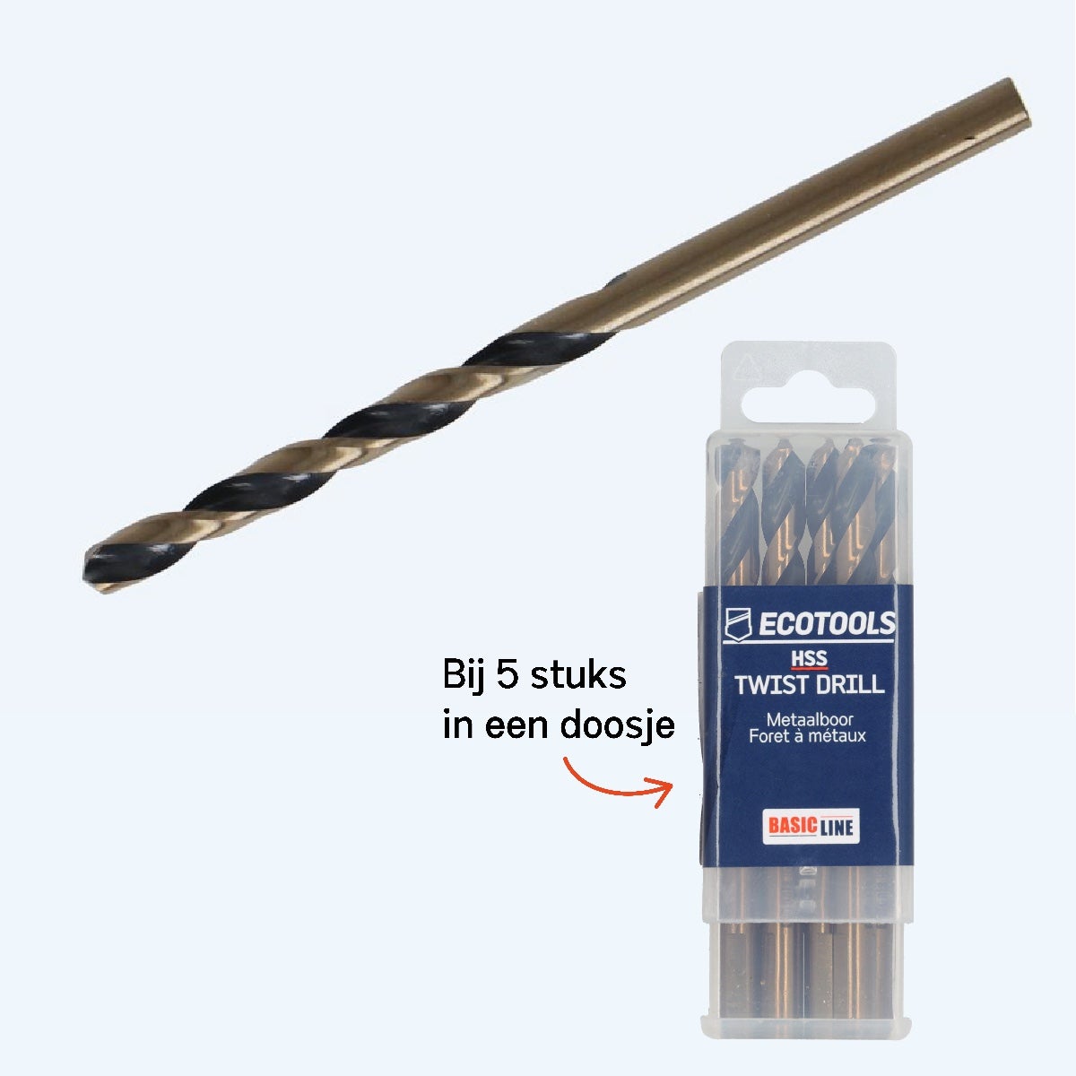 Basicline HSS Metallbohrer 11,0 x 142 mm Basicline HSS Metallbohrer 11,0 x 142 mm