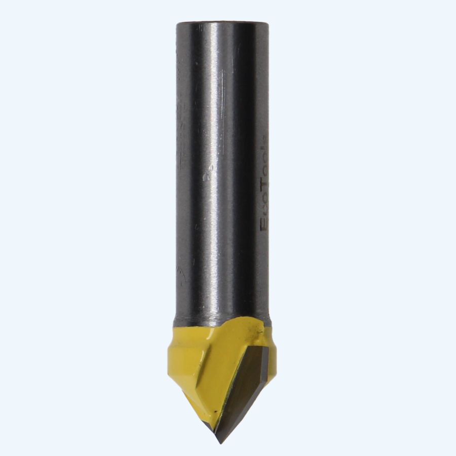 HM V-Nutfräser 16 mm 90° / 12 mm Schaft HM V-Nutfräser 16 mm 90° / 12 mm Schaft