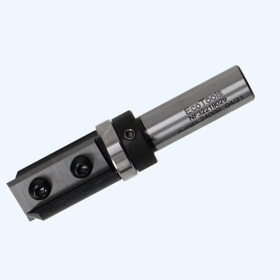 HM Kantenfräser 19 x 29,5 mm mit Wechselmessern / 12 mm Schaft HM Kantenfräser 19 x 29,5 mm mit Wechselmessern / 12 mm Schaft