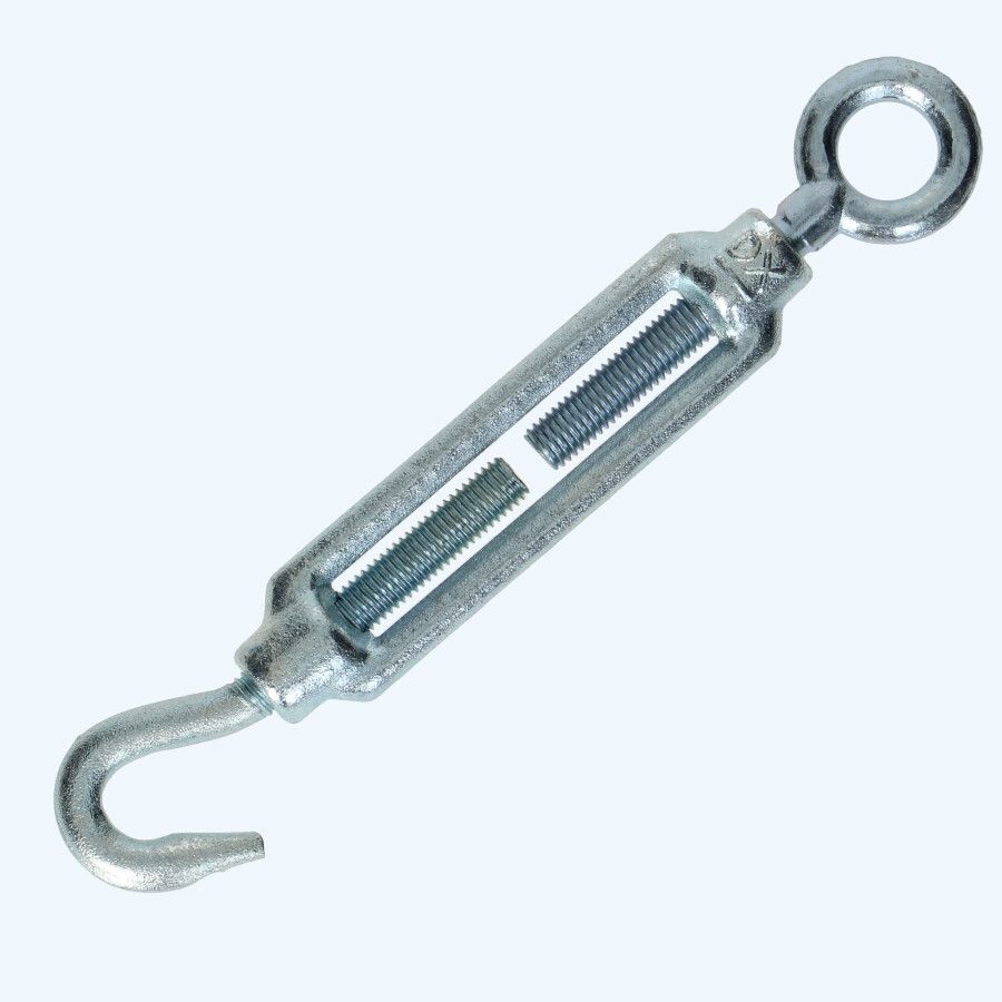 Spannschraube Haken-Öse 12 mm verzinkt Spannschraube Haken-Öse 12 mm verzinkt