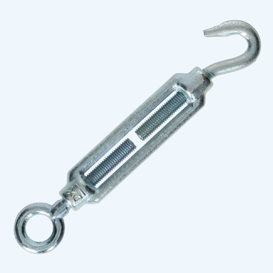 Spannschraube Haken-Öse 12 mm verzinkt Spannschraube Haken-Öse 12 mm verzinkt