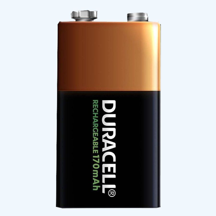 Duracell NiMH wiederaufladbare Batterie 9 Volt Block Duracell NiMH wiederaufladbare Batterie 9 Volt Block