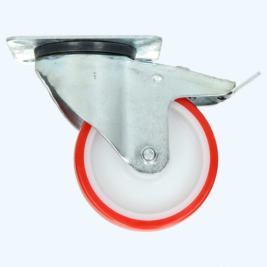 Lenkrolle mit Bremse RPW 100 mm 110 kg Lenkrolle mit Bremse RPW 100 mm 110 kg