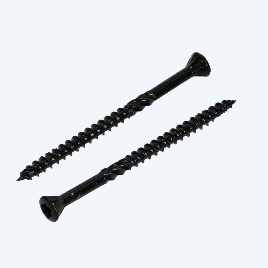 100 Stück Edelstahl 410 Fassadenschrauben schwarz 5,0 x 70 mm 100 Stück Edelstahl 410 Fassadenschrauben schwarz 5,0 x 70 mm